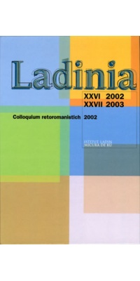Ladinia XXVI-XXVII 2002-2003